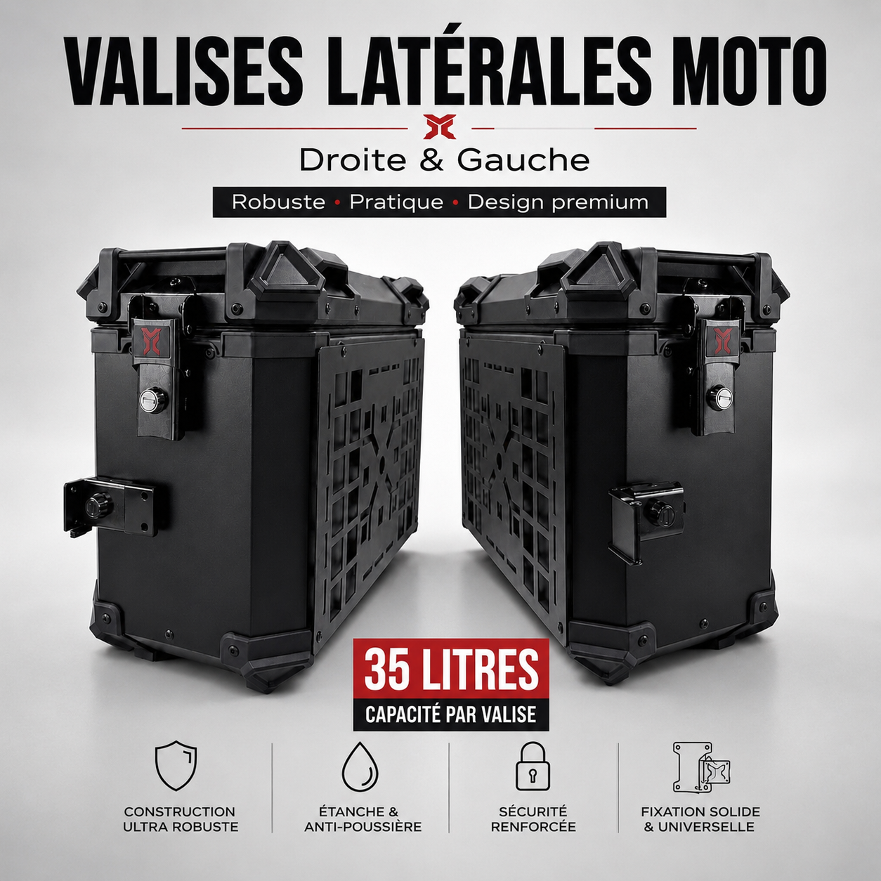 VALISES LATERALES MAXLEER