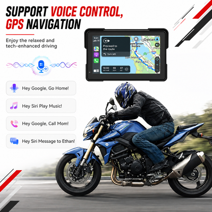 6″ ÉCRAN DE CARPLAY AVEC DÉTECTION DE LA PRESSION DES PNEUS ET 2 CAMERA