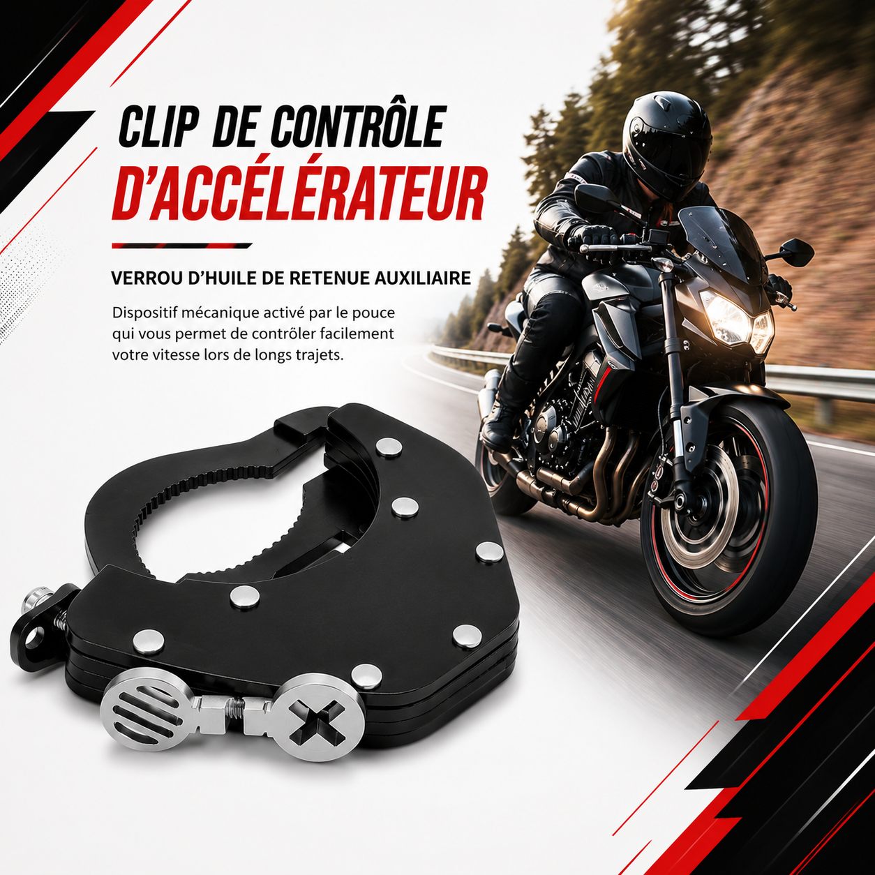 Régulateur de Vitesse Moto Universel