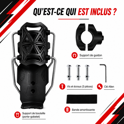 PORTE-BOUTEILLE ADAPTABLE POUR MOTORCYCLE