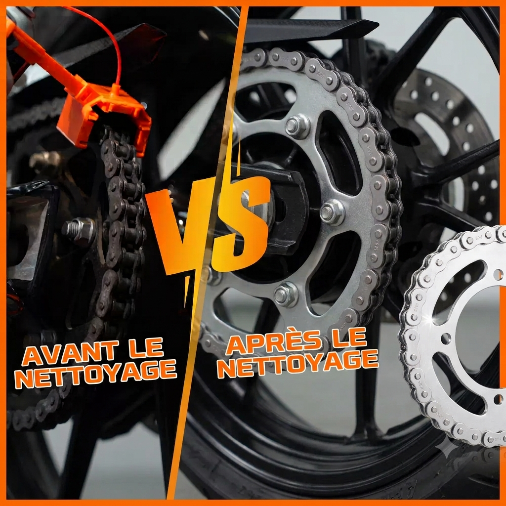 Brosse Nettoyante Chaîne Moto EZIMOTO