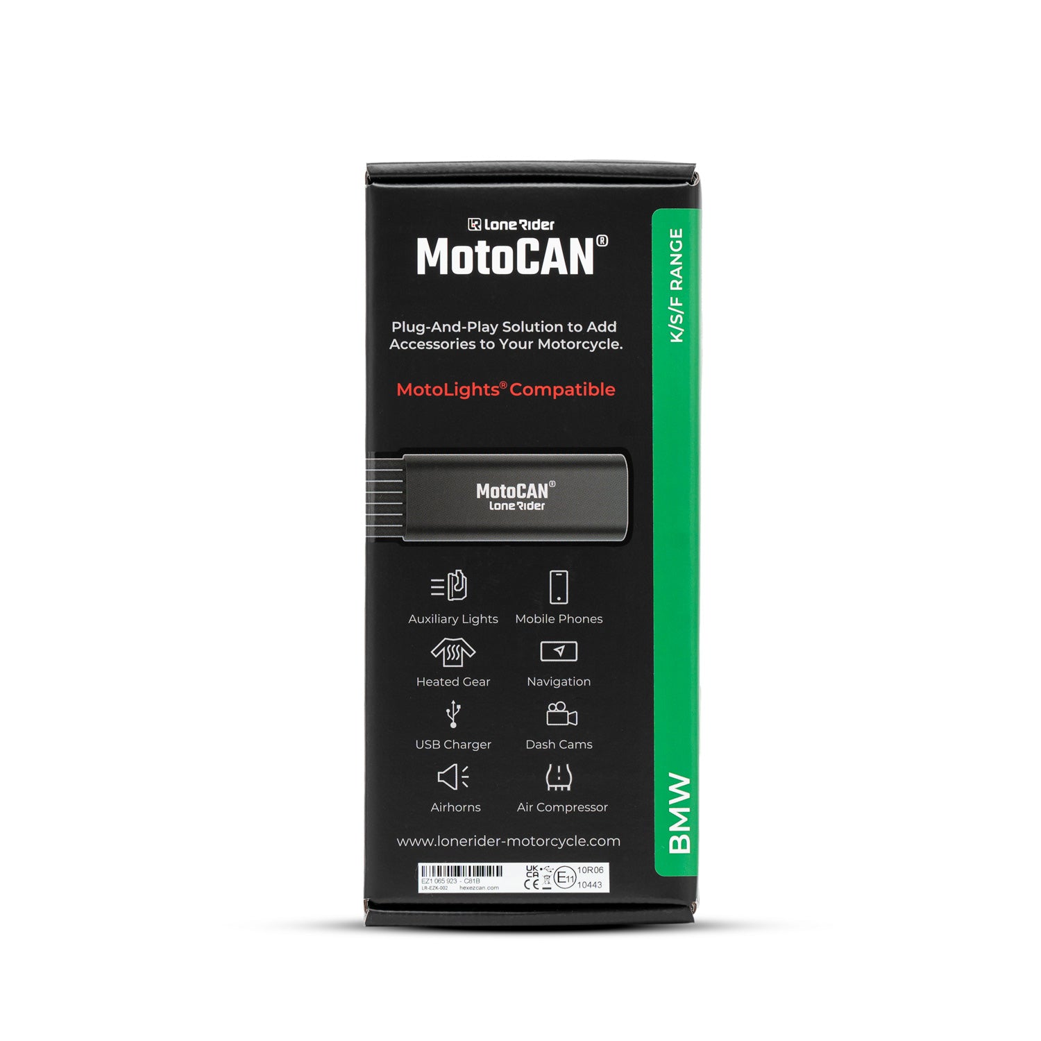 MotoCAN® – Gestionnaire d'accessoires pour motos