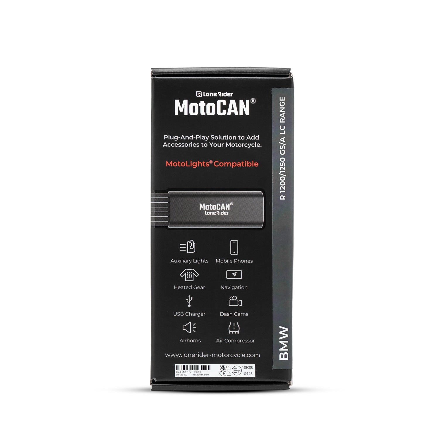 MotoCAN® – Gestionnaire d'accessoires pour motos